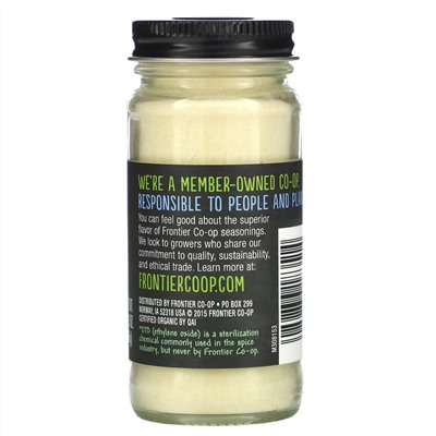 Frontier Natural Products, органический чесночный порошок, 66 г (2,33 унции)