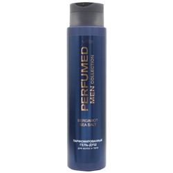 PERFUMED MEN Collection BERGAMOT SEA SALT Парфюмированный гель-душ для волос и тела, 400 мл.