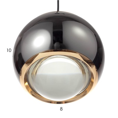 Светильник BayerLux «Лона» 1хLED 12 Вт хром 9.5×9.5×8-200 см