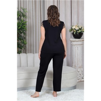 Пижама Мелинда-2 (Черный)