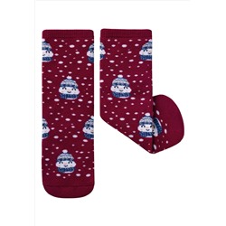 Набор детских носков 2 пары, цвет красный