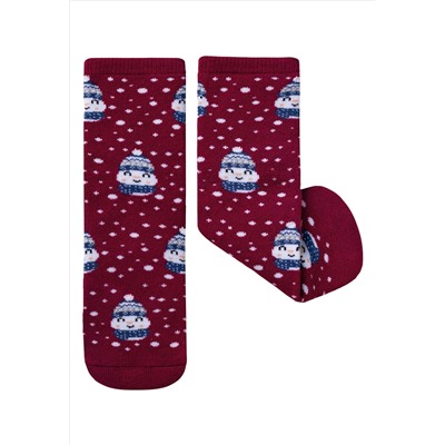 Набор детских носков 2 пары, цвет красный