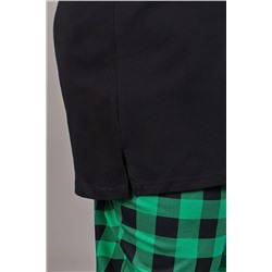 Пижама с брюками с брюками Больших размеров (П-111б-однотонная) НАТАЛИ, 1224945