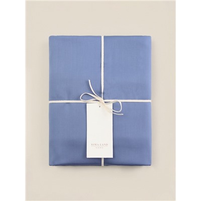 Простыня на резинке 1.5-спальная SL Home, 140×200+30 см, синяя, модал