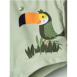 Плавки-шорты детские трикотажные для мальчиков, средней длины