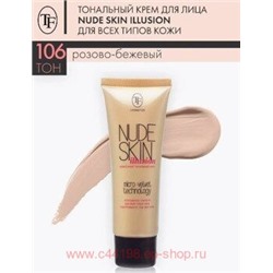 Triumph Тональный Крем для лица тон 106 розово бежевый Nude Skin illusion CTW 10 40 мл