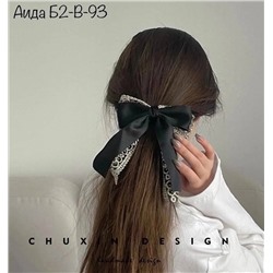 Зажим для волос с бантом