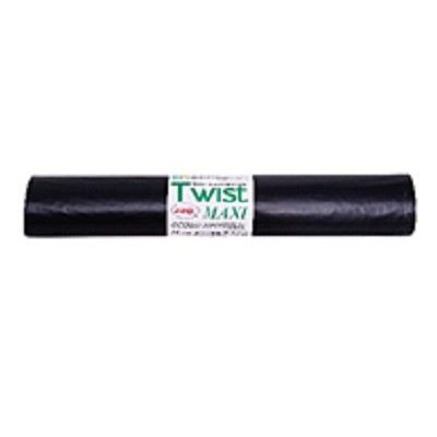 Мешки для мусора 160л 10шт (для тяжелого бытового мусора) TWIST MAXI (780*1120*0,060мм)