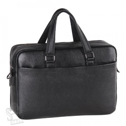 Портфель мужской кожаный 8272-8QH black Heanbag