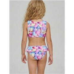 Купальный костюм трикотажный для девочек