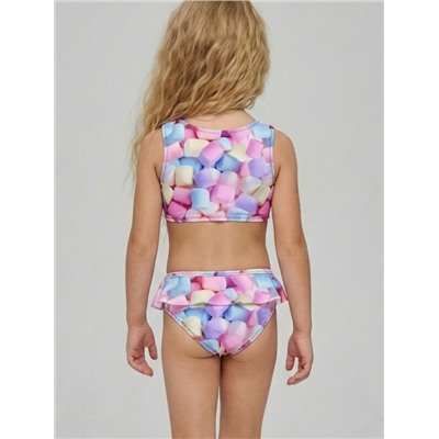 Купальный костюм трикотажный для девочек