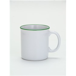 УЦЕНКА Кружка керамическая «Новогодний венок», 340 мл