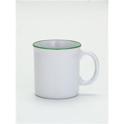 УЦЕНКА Кружка керамическая «Новогодний венок», 340 мл