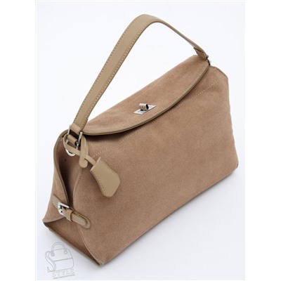 Сумка женская кожаная 1026LF sand Polina&Eiterou