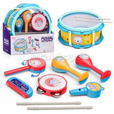 Набор музыкальных инструментов "Музыкальная вечеринка" в коробке