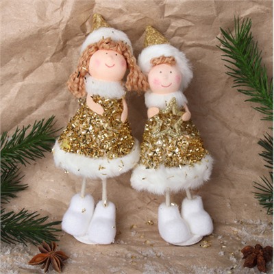 Новогоднее украшение 8x5x16 см  / N115ABС /уп 150/ микс (олень)