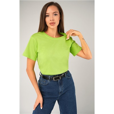 Женская базовая хлопковая футболка Happyfox