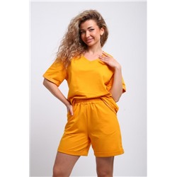 83907 костюм женский летний с шортами (Желтый)