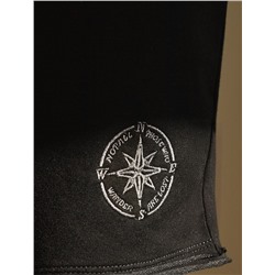 Шорты из тонкого футера с эластаном