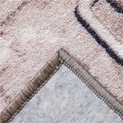 Палас прямоугольный 150×200 см, 100% полиамид, войлок