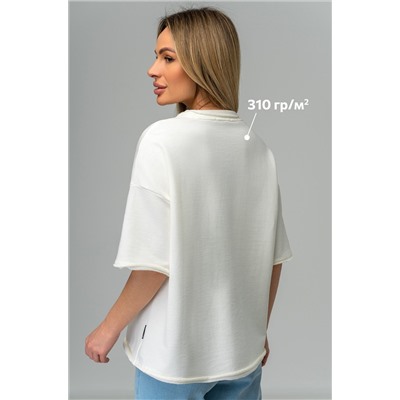 Женская футболка из футера Happyfox