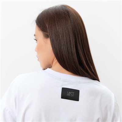 Футболка женская MIST Girl, размер 40-42 (XS), белая
