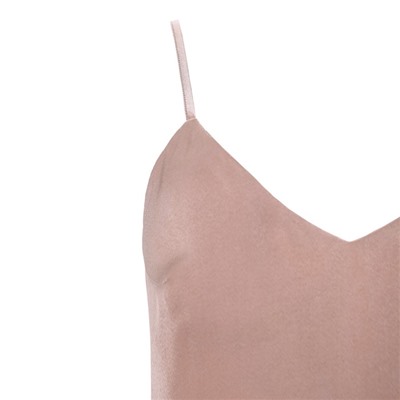 Пижама женская (майка, брюки) KAFTAN Silk, размер 48, пудровая