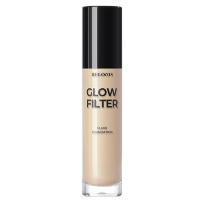 Сияющий тональный флюид с эффектом «фильтра» Glow Filter Fluid Foundation,тон 03 Warm Beige