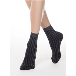 Conte elegant Носки FANTASY в полоску с люрексом