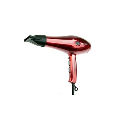 Dewal Профессиональный фен для волос / Forsage 03-106 Red, красный, 2200 Вт KRISTALLER, 1106457