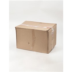 УЦЕНКА Комод 3-х секционный 37.5×36×63 см «Плетенка», цвет какао