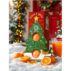 Бомбочки для ванны «Тепла и уюта», 3×120 г, аромат апельсиновый пунш, URAL LAB