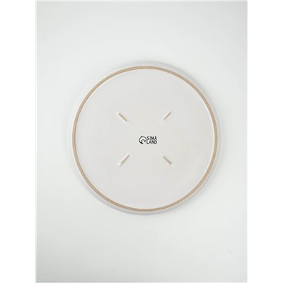 Блюдо новогоднее «Снежная сказка», d=27.3 см, ручная работа