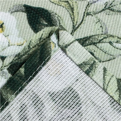 Дорожка «Доляна» Apple flowers, 40×146 см, 100% хлопок, рогожка 164 г/м²