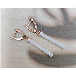 Серьги с керамикой