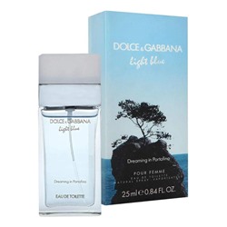 DOLCE & GABBANA LIGHT BLUE DREAMING IN PORTOFINO edt (w) 25ml
