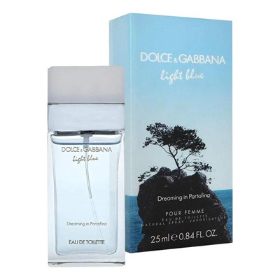 DOLCE & GABBANA LIGHT BLUE DREAMING IN PORTOFINO edt (w) 25ml