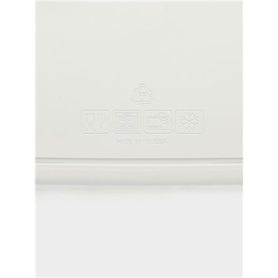 Контейнер для хранения еды Good & Good, 1.25 л, с герметичной крышкой, пластик, прозрачный