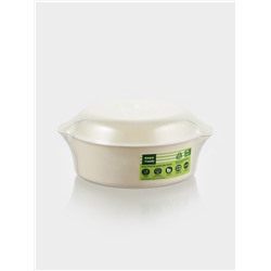 Кастрюля для СВЧ-печи Полимербыт, 2.1 л, пластик, МИКС