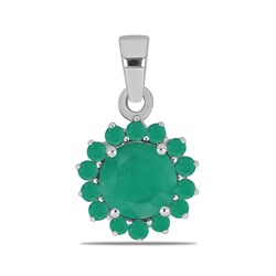 Подвеска, изумруд берилл, Подсолнух