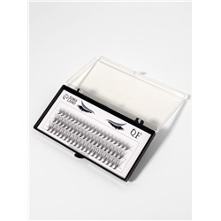 Набор накладных ресниц «Классика», пучки, 10, 12, 14 мм, толщина 0.1 мм, изгиб D, 10 D