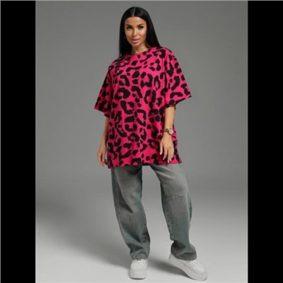 Футболка Ирбис (Малина)