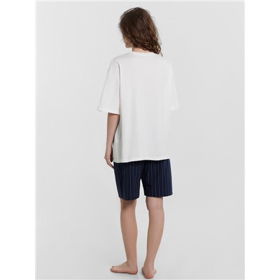 КОМПЛЕКТ ЖЕНСКИЙ (ДЖЕМПЕР, ШОРТЫ) 592596