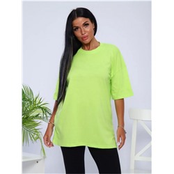 Костюм женский с бриджами КЖ009 (Желтый/салатовый)