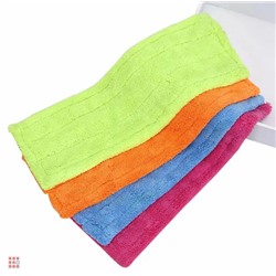 Насадка для плоской швабры, микрофибра 42х13 см