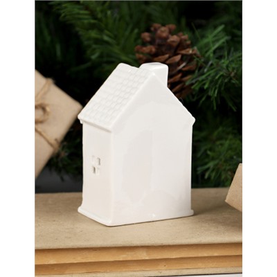 Фигурка Домик с подсветкой новогодний 10 см / 7100 /уп 2/96/LED