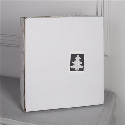 Светодиодная фигура «Ёлочка» 25×30×6 см, акрил, батарейки ААх2 (не в комплекте), свечение мульти (RGB)