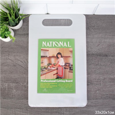 Доска разделочная 33х20х1 см / D6 /уп 36/