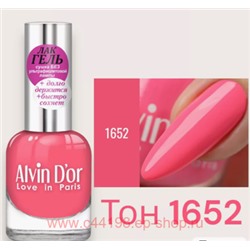Alvin D`or Гель-лак для ногтей  тон 1652 неон розовый 12мл