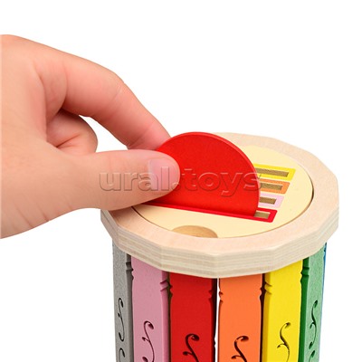 Игра развивающая "Цветной сортер"